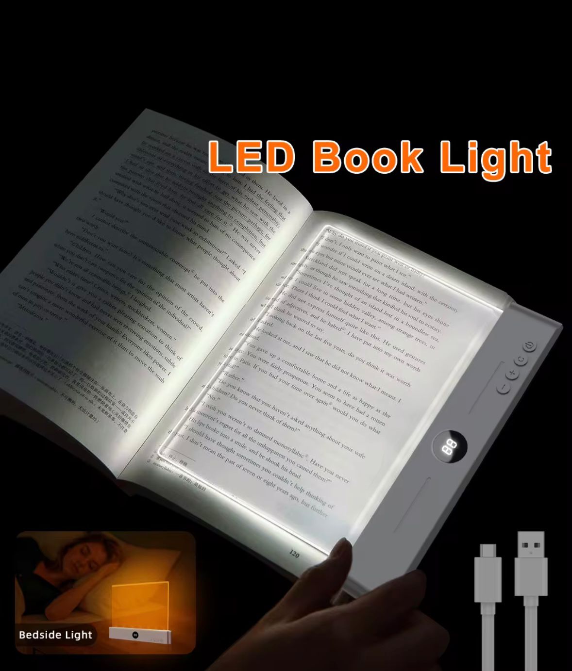 Sleep-Friendly Night Reading Light