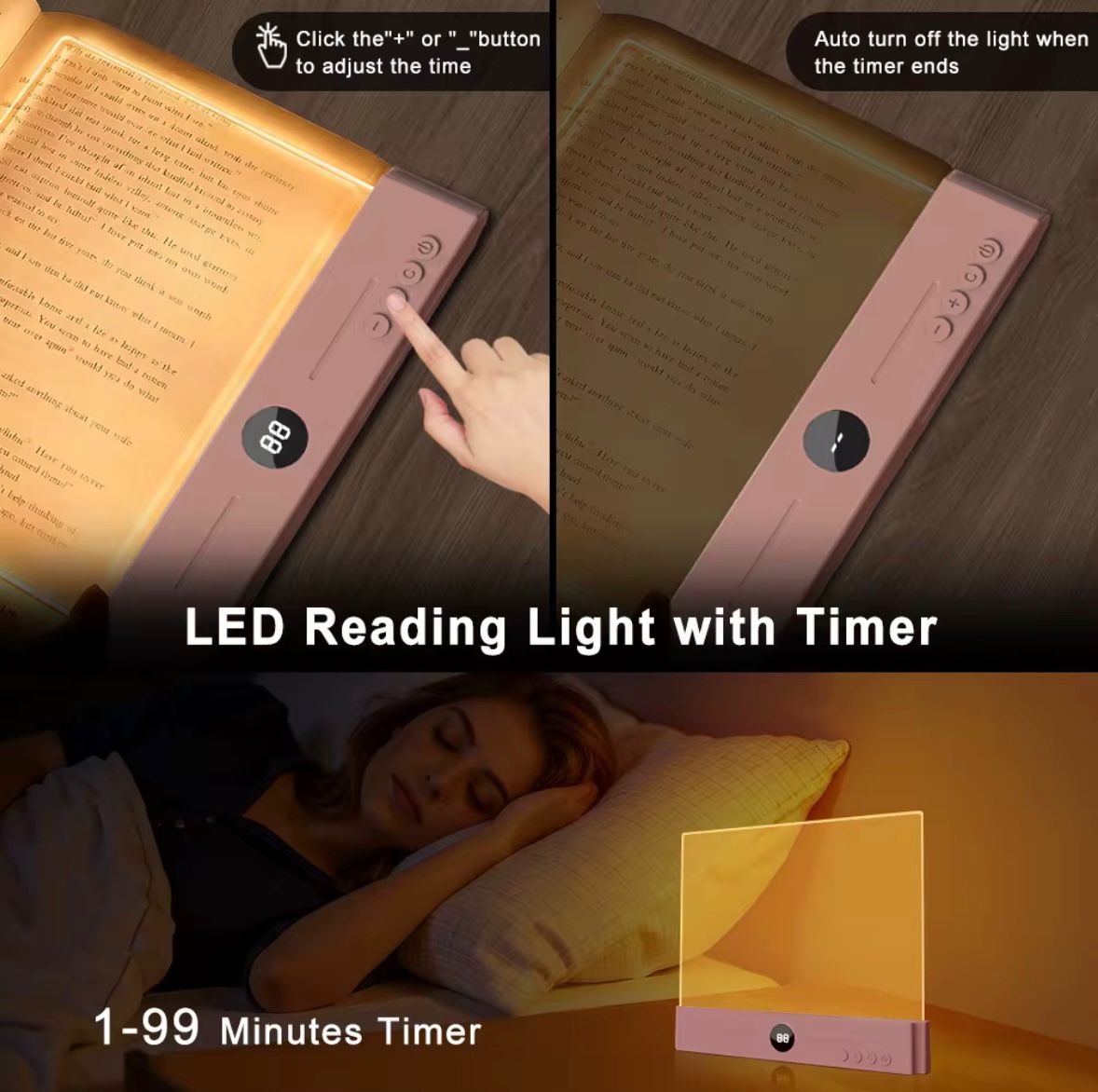 Sleep-Friendly Night Reading Light
